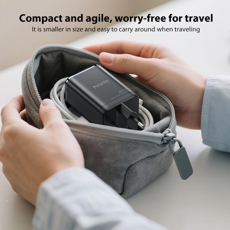 Yesido YC100 67W Fast Charger with Telescopic Type-C Cable