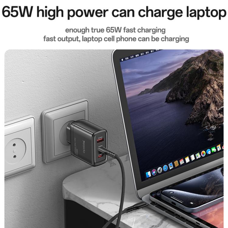 Yesido YC144 65W Three-port Fast Charger