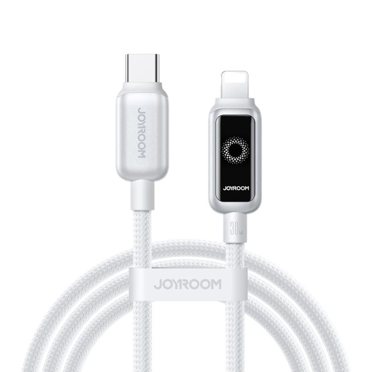 JOYROOM S-A55 StarFlight Series 30W Type-C to 8 Pin Auto Power-Off Fast Charging Data Cable
