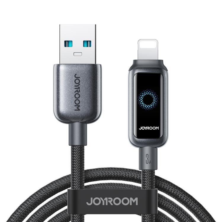 JOYROOM S-A55 StarFlight Series 3A USB to 8 Pin Auto Power-Off Fast Charging Data Cable