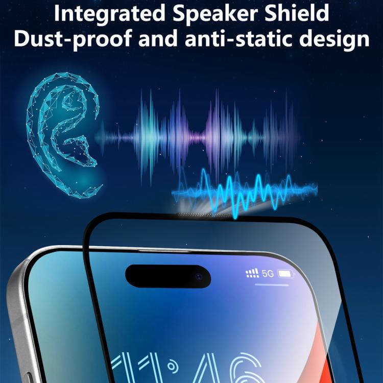 JOYROOM Knight Series 2.5D Full Screen Colorless Anti-Blue Light Tempered Glass Film