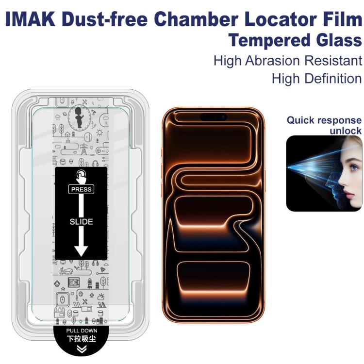 imak Dust-free Chamber Locator H Series Tempered Glass Film