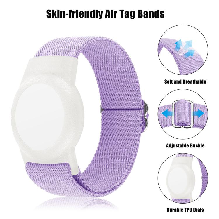 xDfind Adjustable Elastic Nylon Watch Band Style Anti-lost Tracker Protective Cover