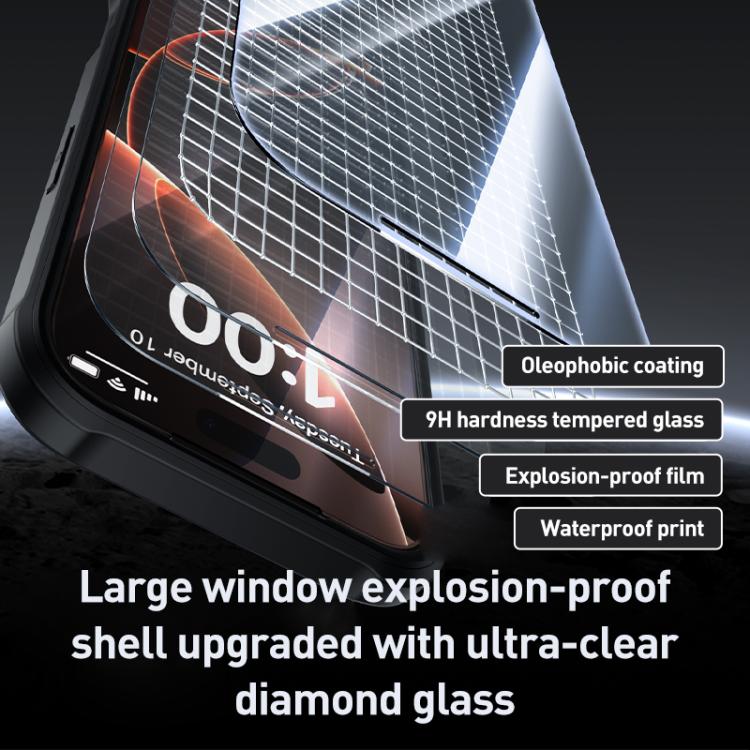 Double-sided Plastic Glass Phone Protective Case