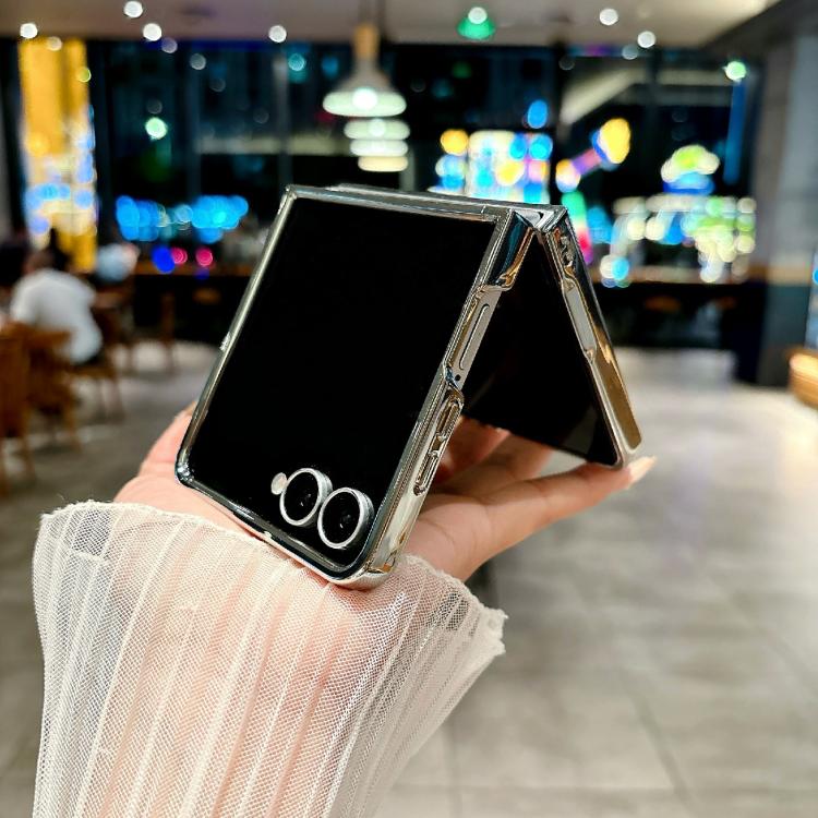 Plating Frame Glitter Paper Nameplate Full Coverage Phone Case