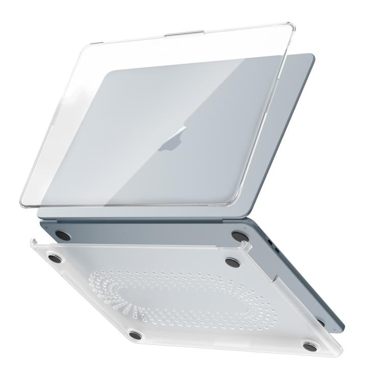 Transparent Scratchproof Laptop PC+TPU Protective Case