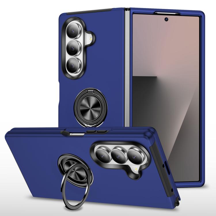 PC + TPU Magnetic Phone Case with Invisible Ring Holder