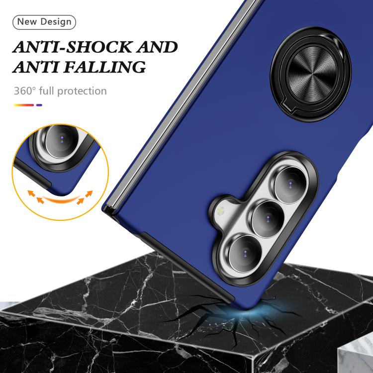 PC + TPU Magnetic Phone Case with Invisible Ring Holder