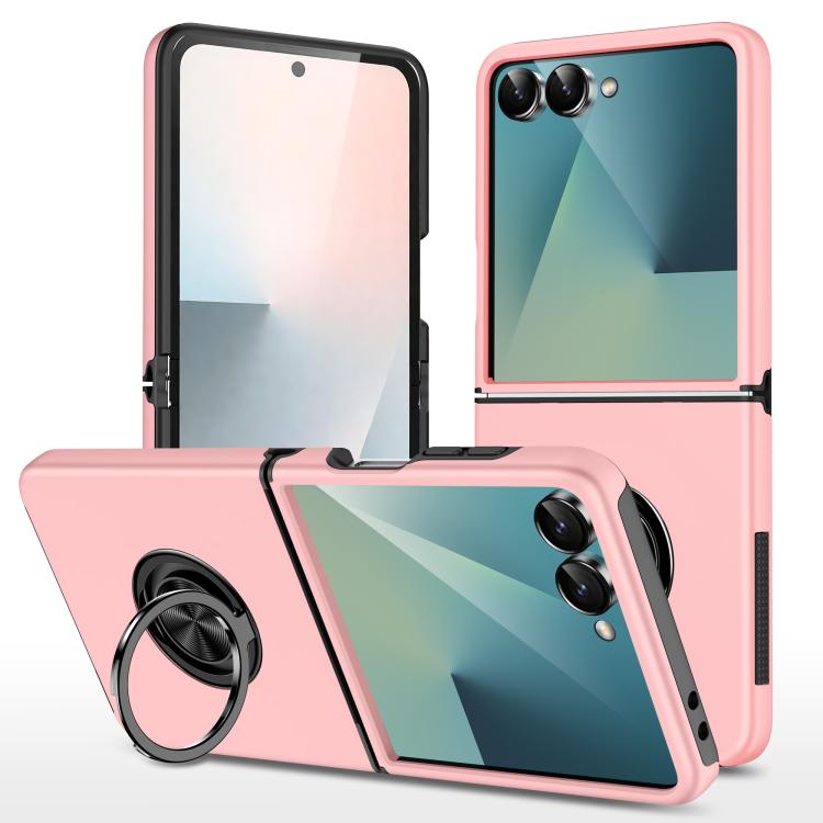 PC + TPU Magnetic Phone Case with Invisible Ring Holder