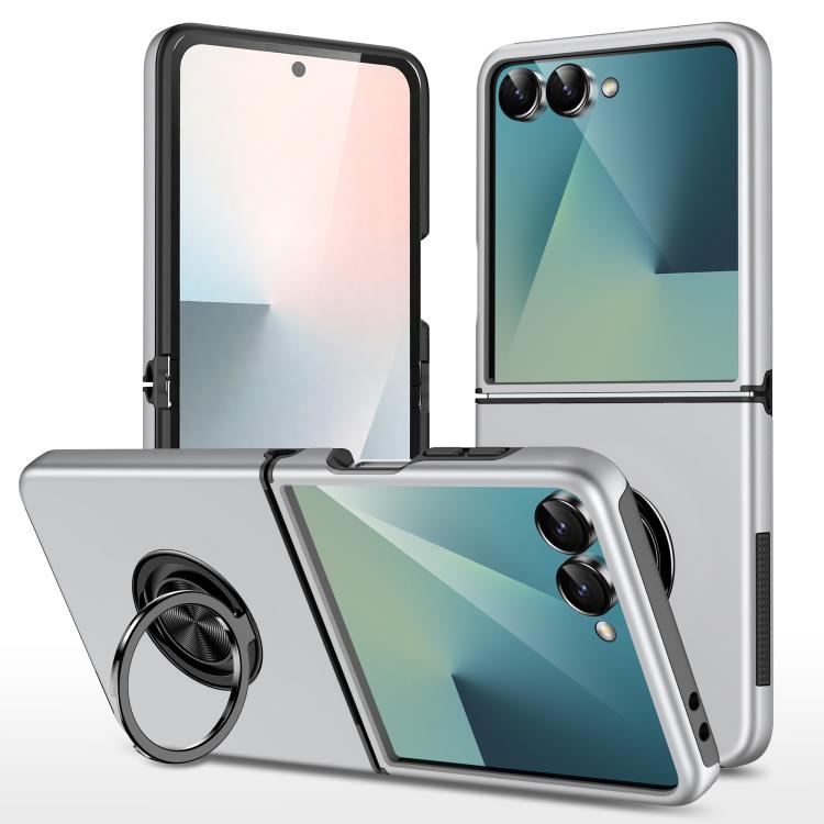 PC + TPU Magnetic Phone Case with Invisible Ring Holder