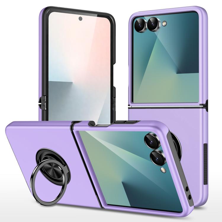 PC + TPU Magnetic Phone Case with Invisible Ring Holder