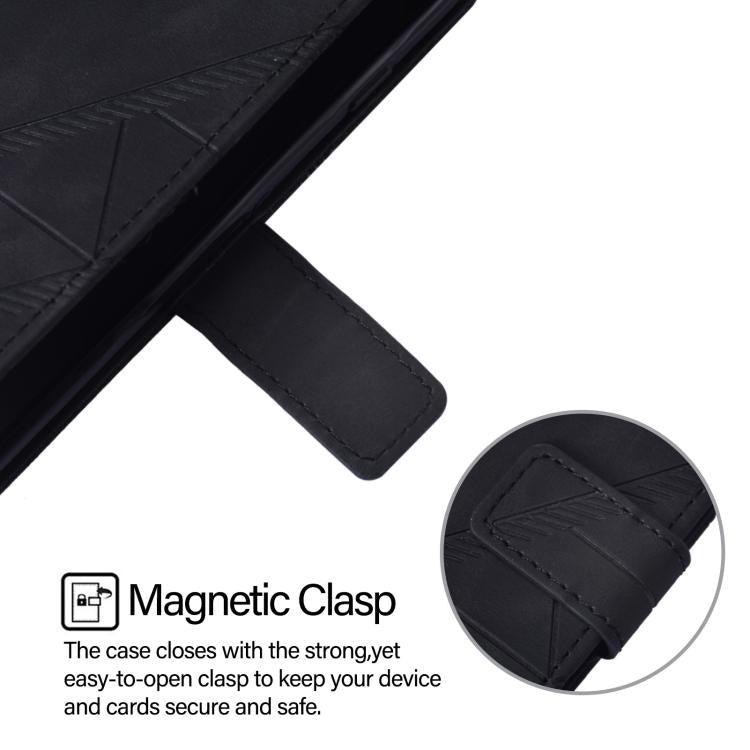 3D Embossed Flip Leather Phone Case, For Samsung Galaxy Z Fold7 5G