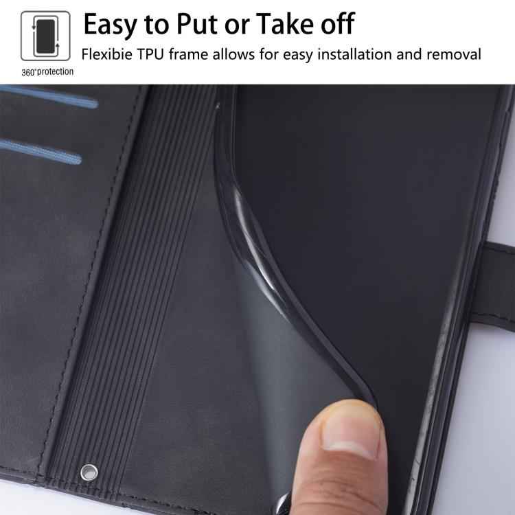 3D Embossed Flip Leather Phone Case, For Samsung Galaxy Z Fold7 5G