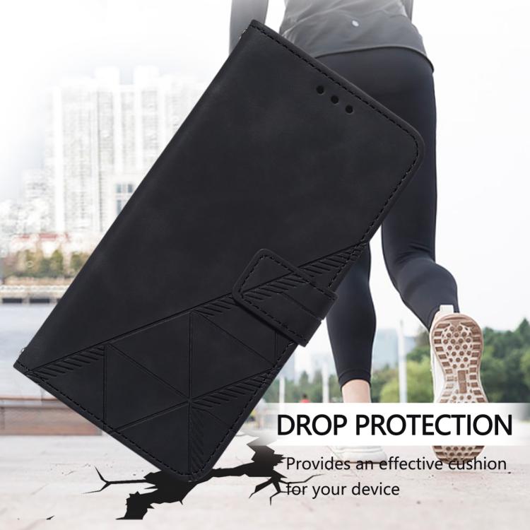 3D Embossed Flip Leather Phone Case, For Samsung Galaxy Z Fold7 5G