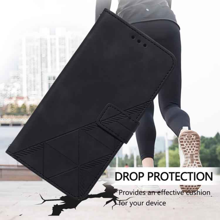 3D Embossed Flip Leather Phone Case, For Samsung Galaxy Z Fold7 5G