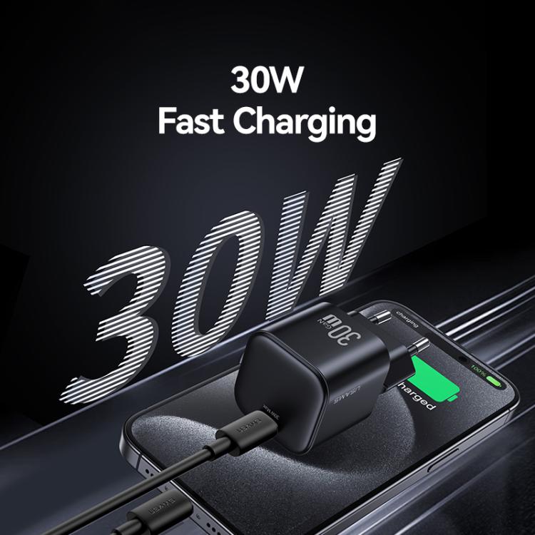 USAMS CC262 30W GaN USB-C / Type-C Port Mini Fast Charger