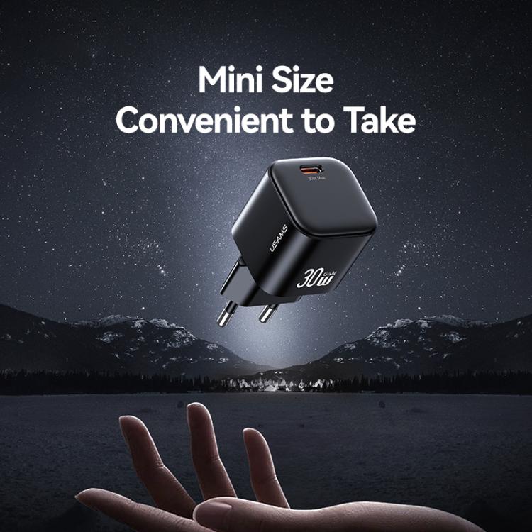 USAMS CC262 30W GaN USB-C / Type-C Port Mini Fast Charger