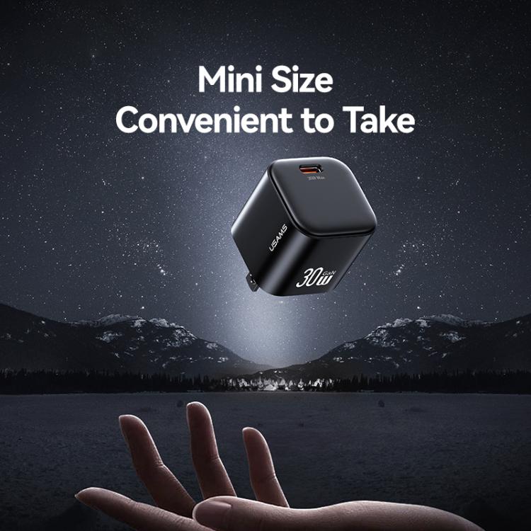 USAMS CC269 30W GaN USB-C / Type-C Port Mini Fast Charger