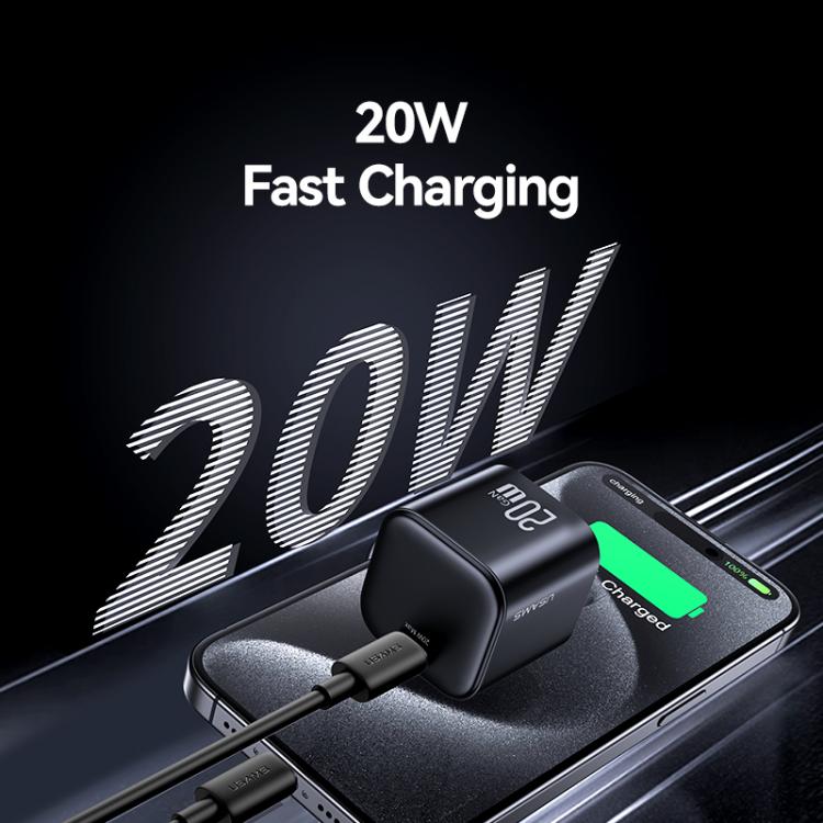 USAMS CC267 20W GaN USB-C / Type-C Port Mini Fast Charger