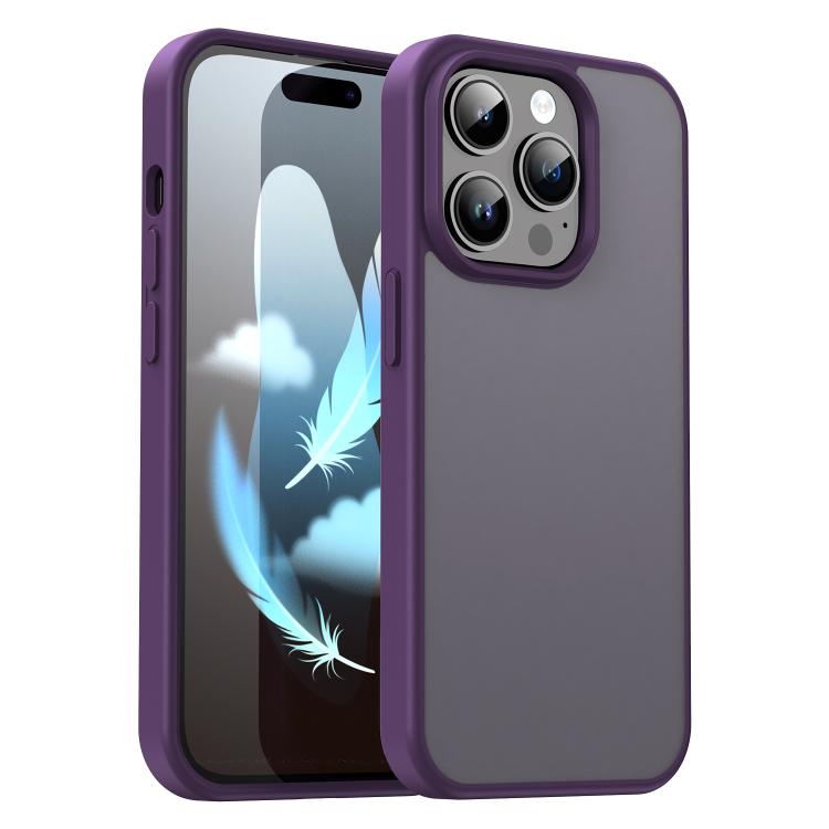 Fanying Series PC Hybrid TPU Translucent Frosted Phone Case