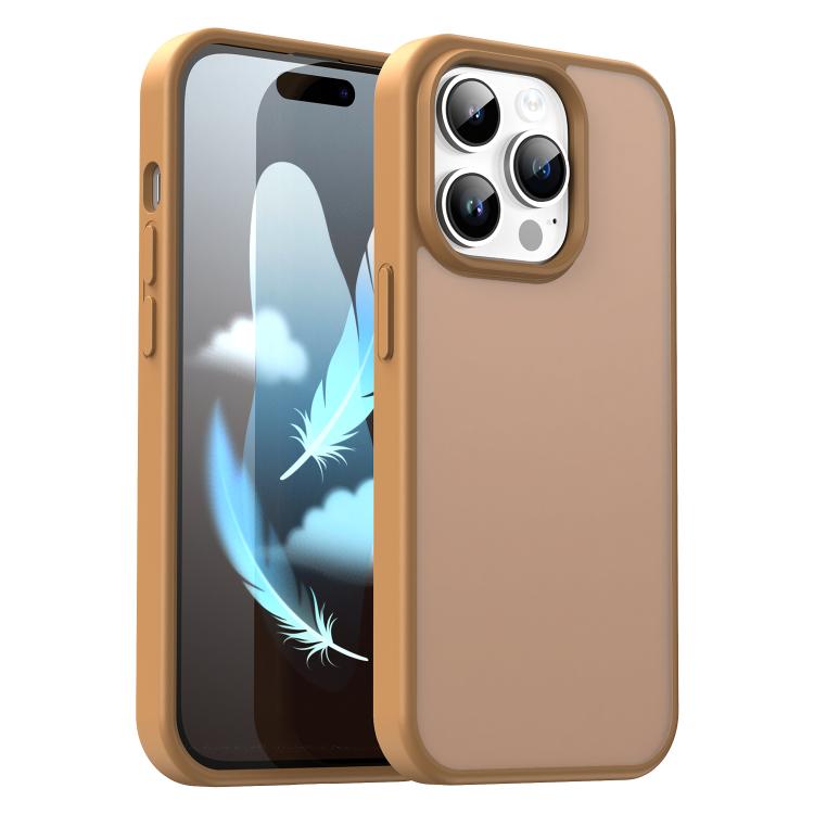 Fanying Series PC Hybrid TPU Translucent Frosted Phone Case