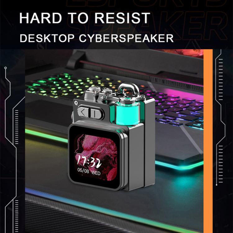 DK08 Smart LED Screen Cool Style Portable RGB Light Bluetooth Speaker