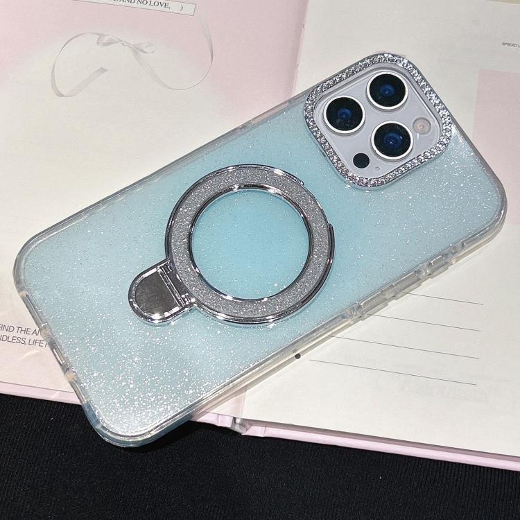 Gradient Glitter Diamonds MagSafe Phone Case