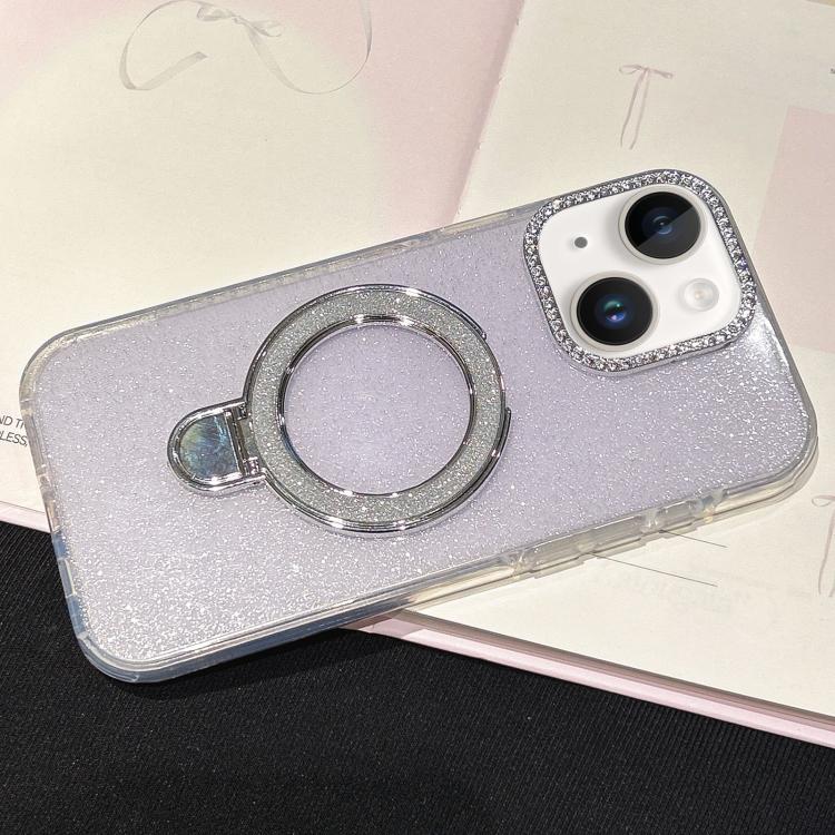 Gradient Glitter Diamonds MagSafe Phone Case