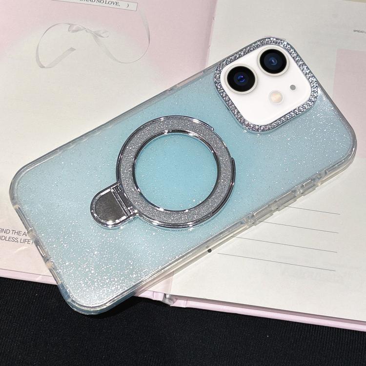 Gradient Glitter Diamonds MagSafe Phone Case