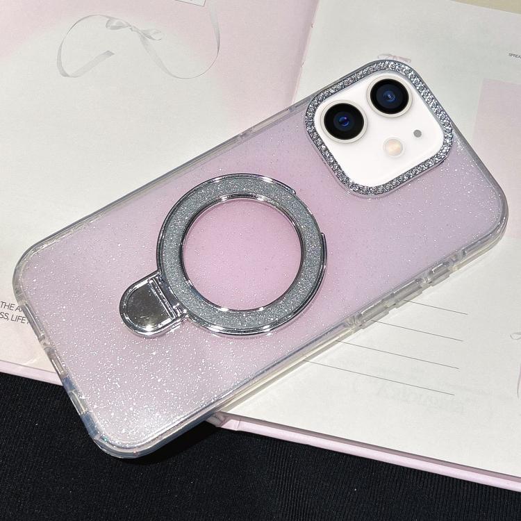 Gradient Glitter Diamonds MagSafe Phone Case