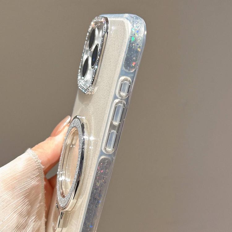 Gradient Glitter Diamonds MagSafe Phone Case