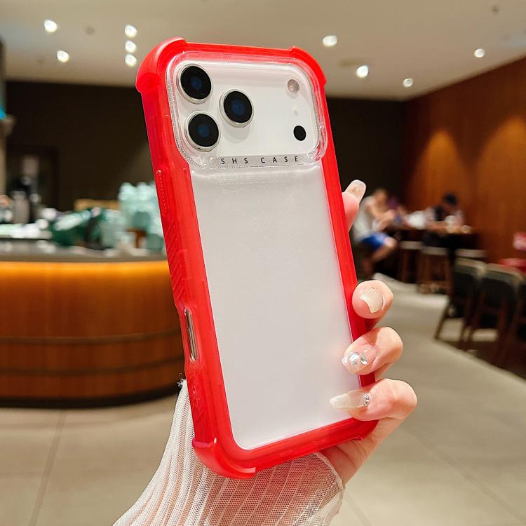 Transparent Matte TPU Hybrid PC 3-in-1 Phone Case