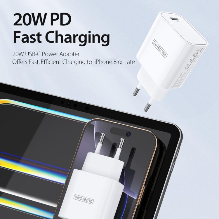DUZZONA T11 PD20W Type-C / USB-C Fast Charger