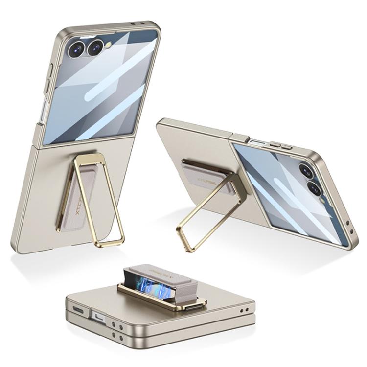 GKK Integrated Ultra-thin Full Cover Wristband Phone Case with Rotating Bracket