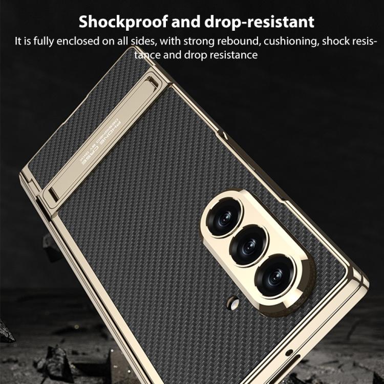 GKK Integrated Triumph Phantom Magnetic Leather Phone Case with Holder