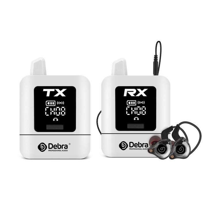 DEBRA ST-mini 2.4G Stereo Wireless Monitor System Transmitter & Receiver