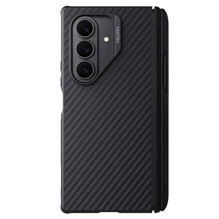NILLKIN Fiber Shield Pro Magnetic Version Aramid Fiber TPU Phone Case with Stylus, For Samsung Galaxy Z Fold7 5G