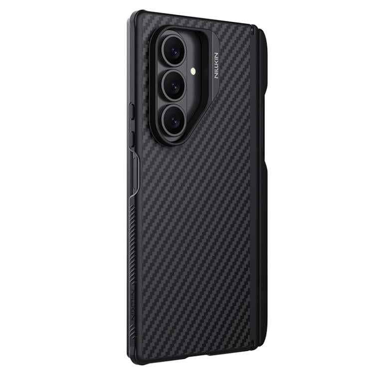 NILLKIN Fiber Shield Pro Magnetic Version Aramid Fiber TPU Phone Case with Stylus, For Samsung Galaxy Z Fold7 5G