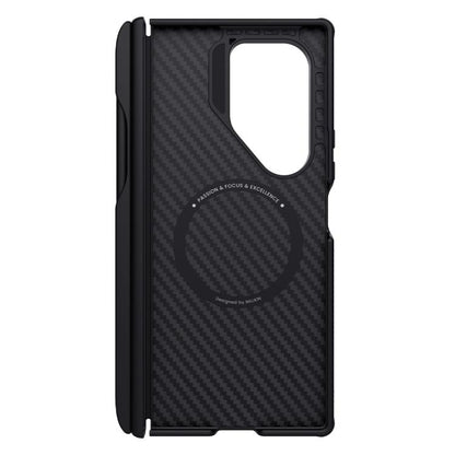 NILLKIN Fiber Shield Pro Magnetic Version Aramid Fiber TPU Phone Case with Stylus, For Samsung Galaxy Z Fold7 5G