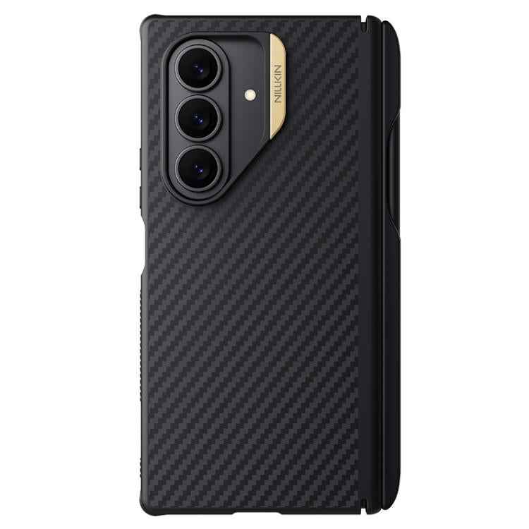 NILLKIN Fiber Shield Pro Magnetic Version Aramid Fiber TPU Phone Case with Stylus, For Samsung Galaxy Z Fold7 5G