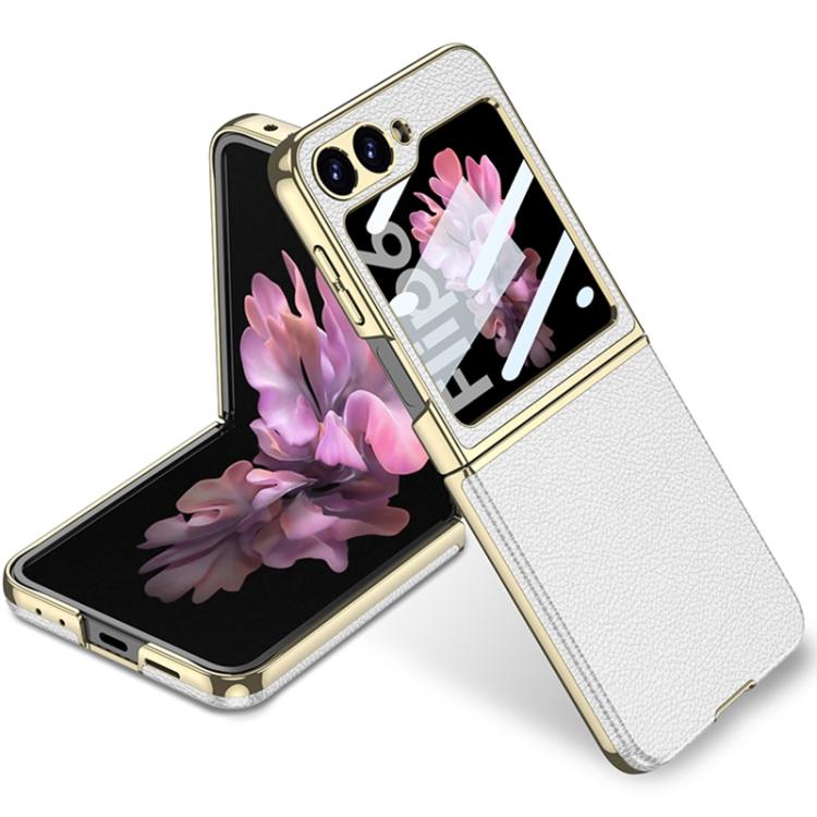 GKK Integrated Plating Leather Phone Case