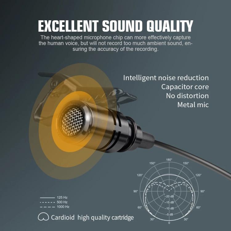 DEBRA DV-02 Wireless Lavalier Microphone TX & 2RX Outdoor Interview Live Broadcast