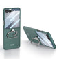 GKK Integrated Ultra-thin Oval Ring Holder Full Cover Phone Case, For Samsung Galaxy Z Flip7 5G