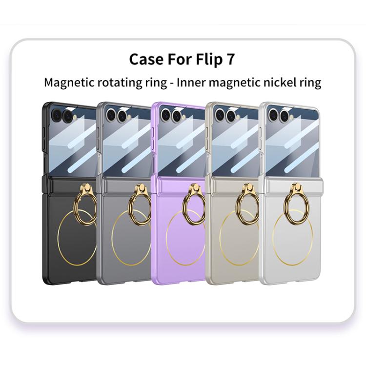 GKK MagSafe Magnetic Hinged Flip Case with Ring Holder