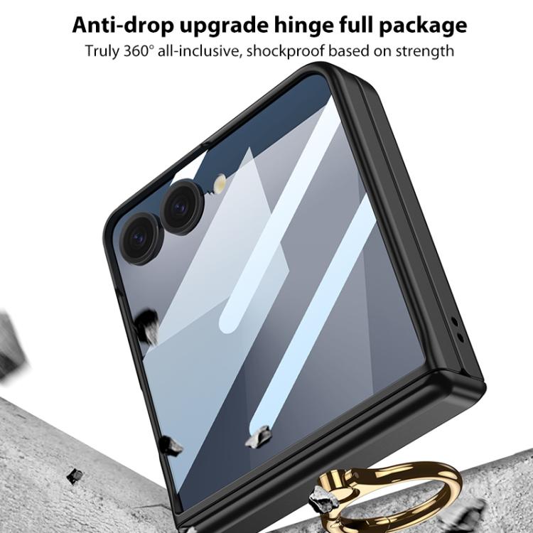 GKK MagSafe Magnetic Hinged Flip Case with Ring Holder