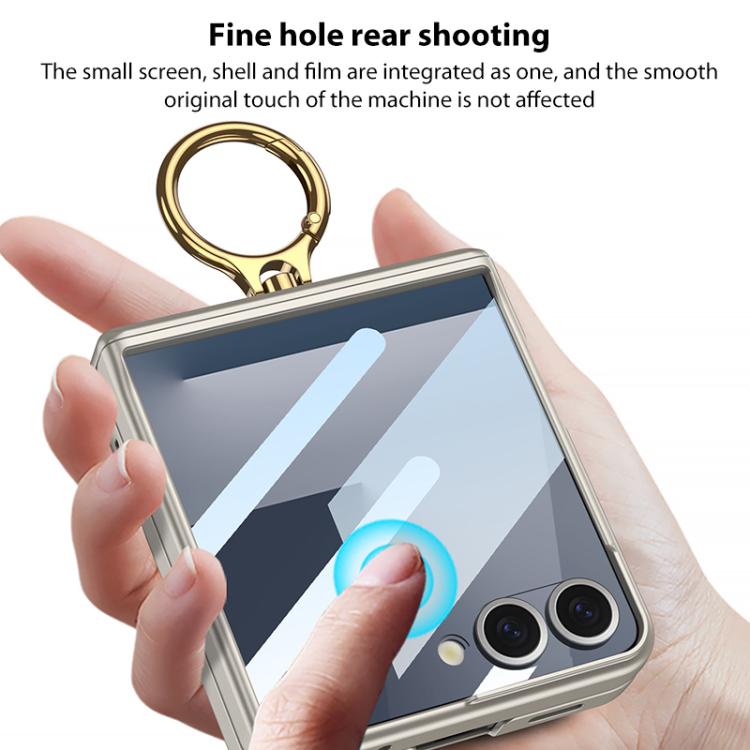 GKK MagSafe Magnetic Hinged Flip Case with Ring Holder