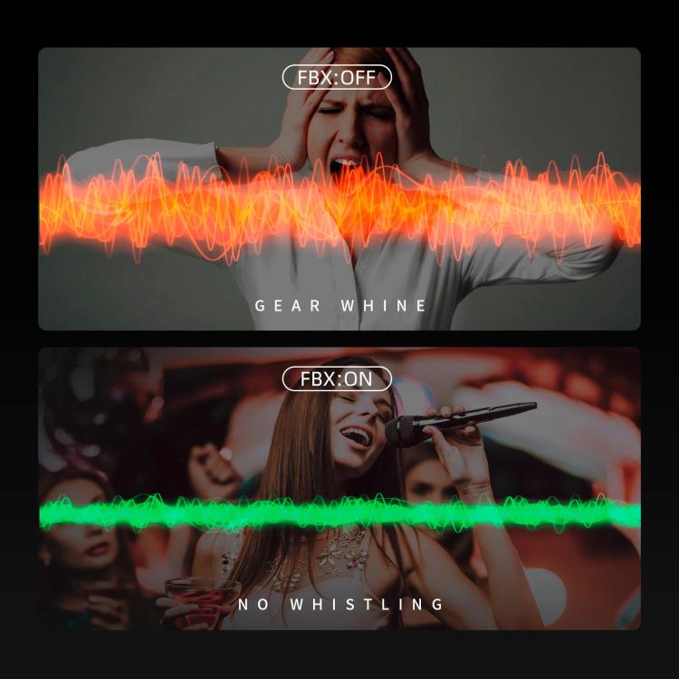 DEBRA FBX4040 DSP Feedback Suppressor Microphone Anti-howling Audio Processor