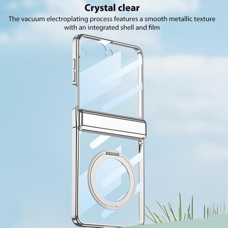 GKK Integrated Magnetic Hinge Phantom Phone Case with Rotating Bracket