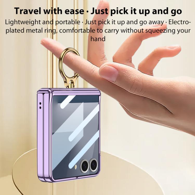 GKK Integrated  Magnetic Folding Phantom Rotary Phone Case with Ring Holder