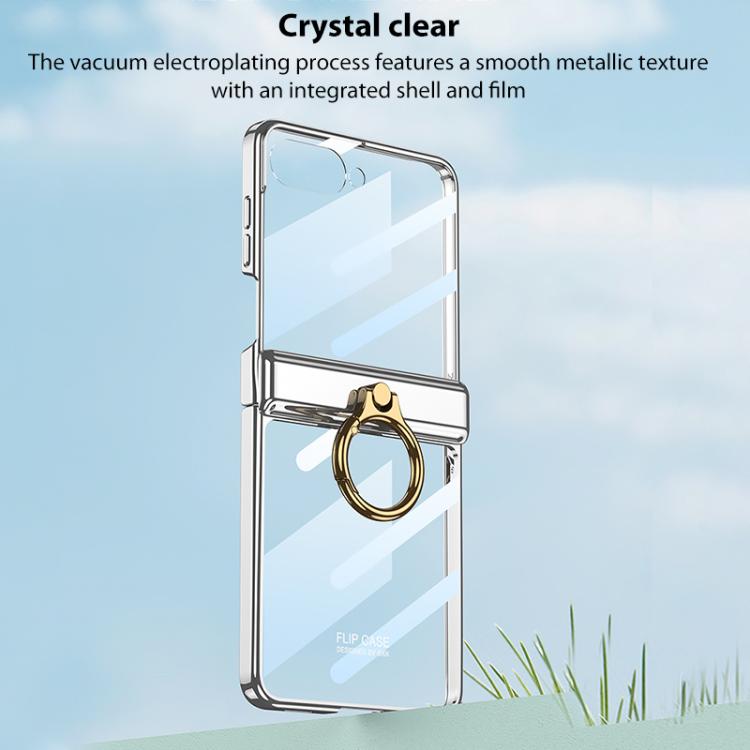 GKK Integrated  Magnetic Folding Phantom Rotary Phone Case with Ring Holder